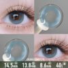 Glacial Sky Blue Contact Lenses - thumbnail 1