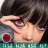 Hellhound Red Crazy Lenses | 4-Lens Pack - thumbnail 1