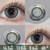 Icy Ocean Blue Contact Lenses - thumbnail 1