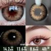 Iffy Brown Contact Lenses - thumbnail 1