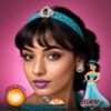 Aladdin: Jasmine Cosplay Brown Contact Lenses - thumbnail 1