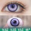 KOL Legend Purple Colored Contacts - thumbnail 1