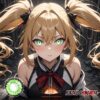Kikoru Shinomiya Cosplay Green Contact Lenses - thumbnail 1