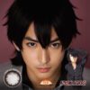 Bakemonogatari: Koyomi Araragi Cosplay Black Contact Lenses - thumbnail 1