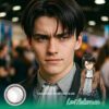 Levi Ackerman Cosplay Contact Lenses - thumbnail 1