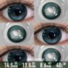 Macaroon Emerald Sea Contact Lenses - thumbnail 1