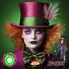 Alice in Wonderland: Mad Hatter Cosplay Green Contact Lenses - thumbnail 1