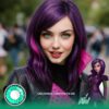 Descendants Mal Cosplay Contact Lenses - thumbnail 1