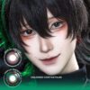 Ghost Red-black + Bone-devouring Insect Green Cosplay Contact Lenses - thumbnail 1