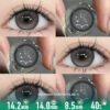 Midnight Shadow Gray Contact Lenses - thumbnail 1