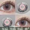 Milky Way Dream Pink Contact Lenses - thumbnail 1