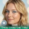 Misty Blue Mixed-Blood Lens - thumbnail 1