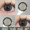 Misty Edinburgh Mocha Contact Lenses - thumbnail 1