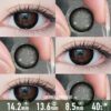 Moonlight Pearl Black Contact Lenses - thumbnail 1
