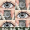 Moonlight Silver Grey Contact Lenses - thumbnail 1