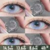 Mystic Touch Purple Contact Lenses - thumbnail 1