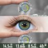 Mystical Brighton Turquoise Contact Lenses - thumbnail 1