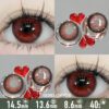 Mystical Tower Rose Contact Lenses - thumbnail 1