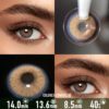 Neala Brown Contact Lenses - thumbnail 1