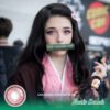 Nezuko Kamado Cosplay Contact Lenses - thumbnail 1