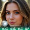 Ocean Mist Blue Daily Colored Contacts – 10 Lenses - thumbnail 1