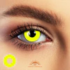 Pure Yellow Halloween Contacts - thumbnail 1