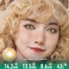 Radiant Gold Contact Lenses | 4-Lens Pack - thumbnail 1