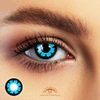 Ramona Flowers Cosplay Blue Colored Contacts - thumbnail 1