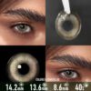 Ripple Gray Contact Lenses - thumbnail 1