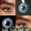 Rome Time Blue Contact Lenses - thumbnail 1