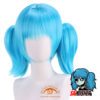 Sally Face: Sal Fisher Cosplay Wig – Blue Wig - thumbnail 1