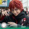 Steel Grey Anime Cosplay Contact Lenses - thumbnail 1