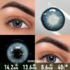 Seattle Blue Contact Lenses - thumbnail 1