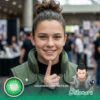 Olive Green Anime Cosplay Contact Lenses - thumbnail 1