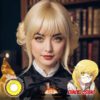 Bakemonogatari: Shinobu Oshino Cosplay Yellow Contact Lenses - thumbnail 1