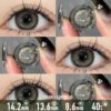 Silver Storm Elite Grey Contact Lenses - thumbnail 1