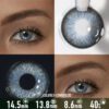 Siren Blue Contact Lenses - thumbnail 1