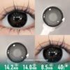 Smoky Obsidian Black Contact Lenses - thumbnail 1