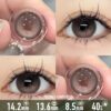 Velvet Brown Contact Lenses - thumbnail 1
