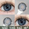 Wednesday Addams Dark Crystal Contact Lenses - thumbnail 1