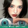 Werewolf Green Halloween Contacts - thumbnail 1