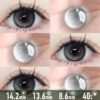 White Opal Frost Contact Lenses - thumbnail 1