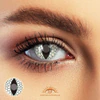 White Spider Eye Halloween Contacts - thumbnail 1