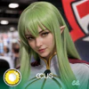 CG: C.C. Cosplay Yellow Contact Lenses - thumbnail 1