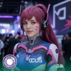 D.va Cosplay Contact Lenses - thumbnail 1