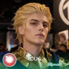 FGO : Gilgamesh Cosplay Red Contact Lenses - thumbnail 1