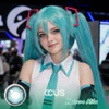 Hatsune Miku Cosplay Contact Lenses - thumbnail 1