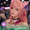 Ahri Star Guardian Cosplay Contact Lenses - thumbnail 1