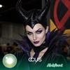 Maleficent Cosplay Green Contact Lenses - thumbnail 1