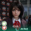 Mei Misaki Cosplay Heterochromia Contact Lenses - thumbnail 1